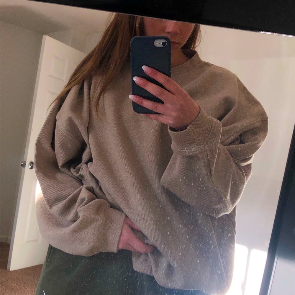 Great Northwest clothing company tan oversized shacket